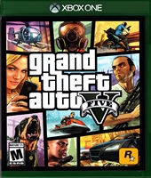 Xbox ONE Grand Theft Auto 5 Front CoverThumbnail